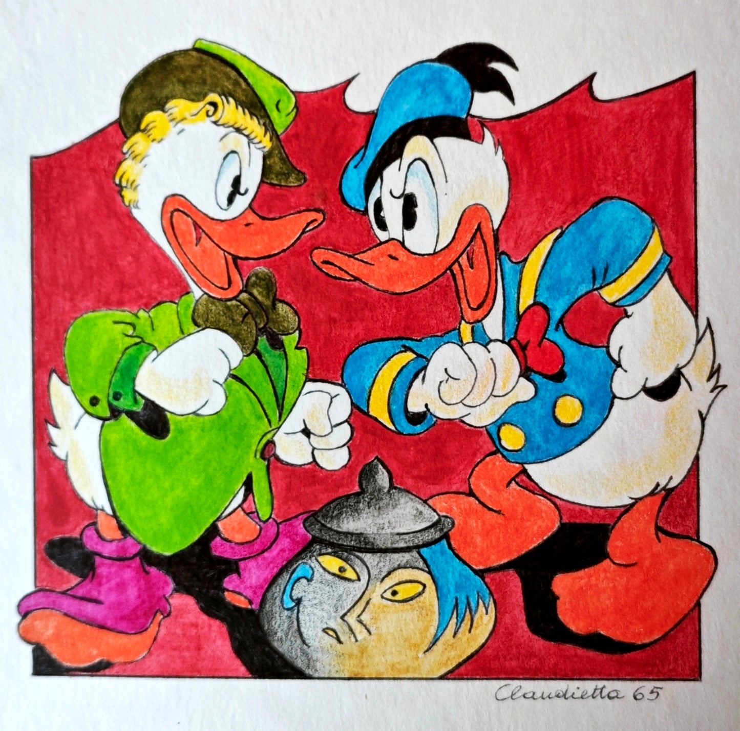 Gastone e Paperino