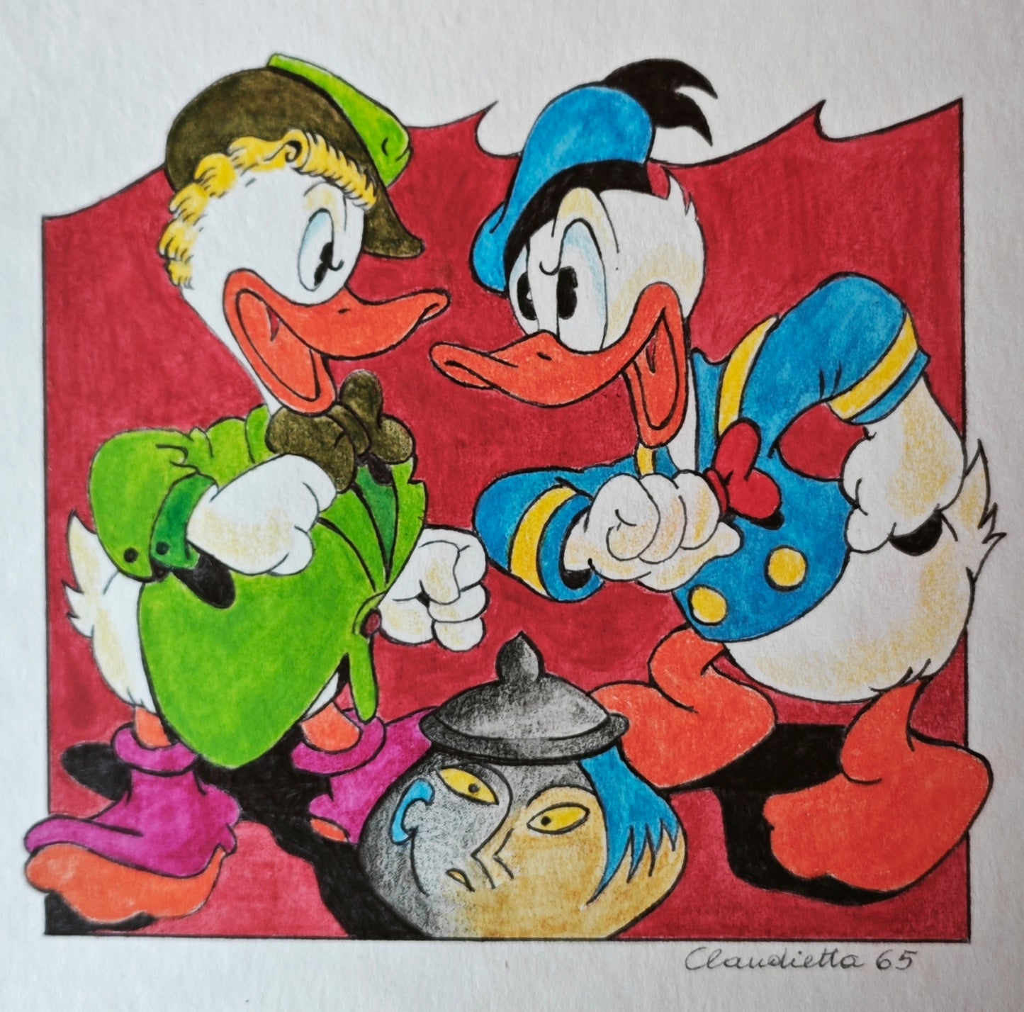 Gastone e Paperino