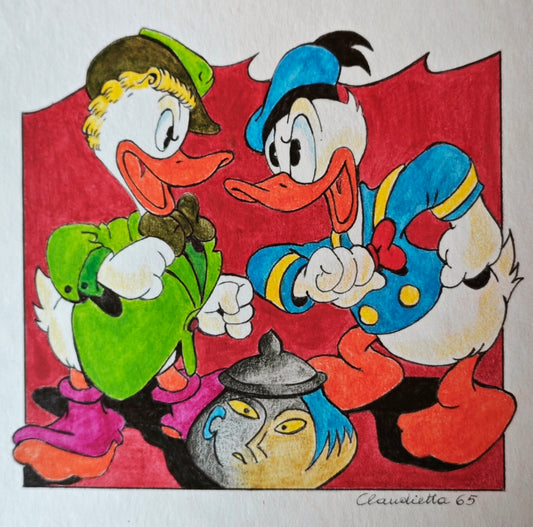 Gastone e Paperino