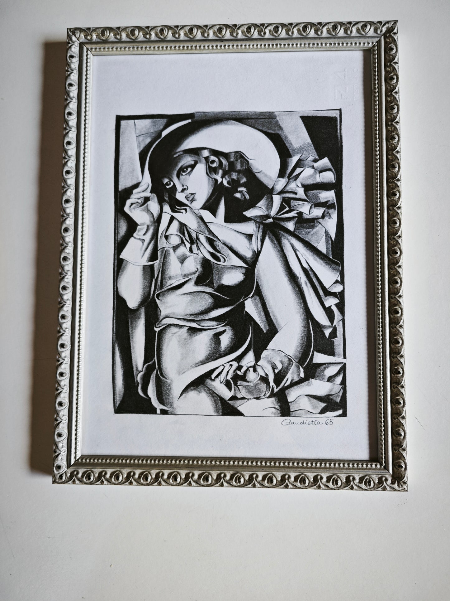Ragazza in verde (mini collezione di 4 opere)