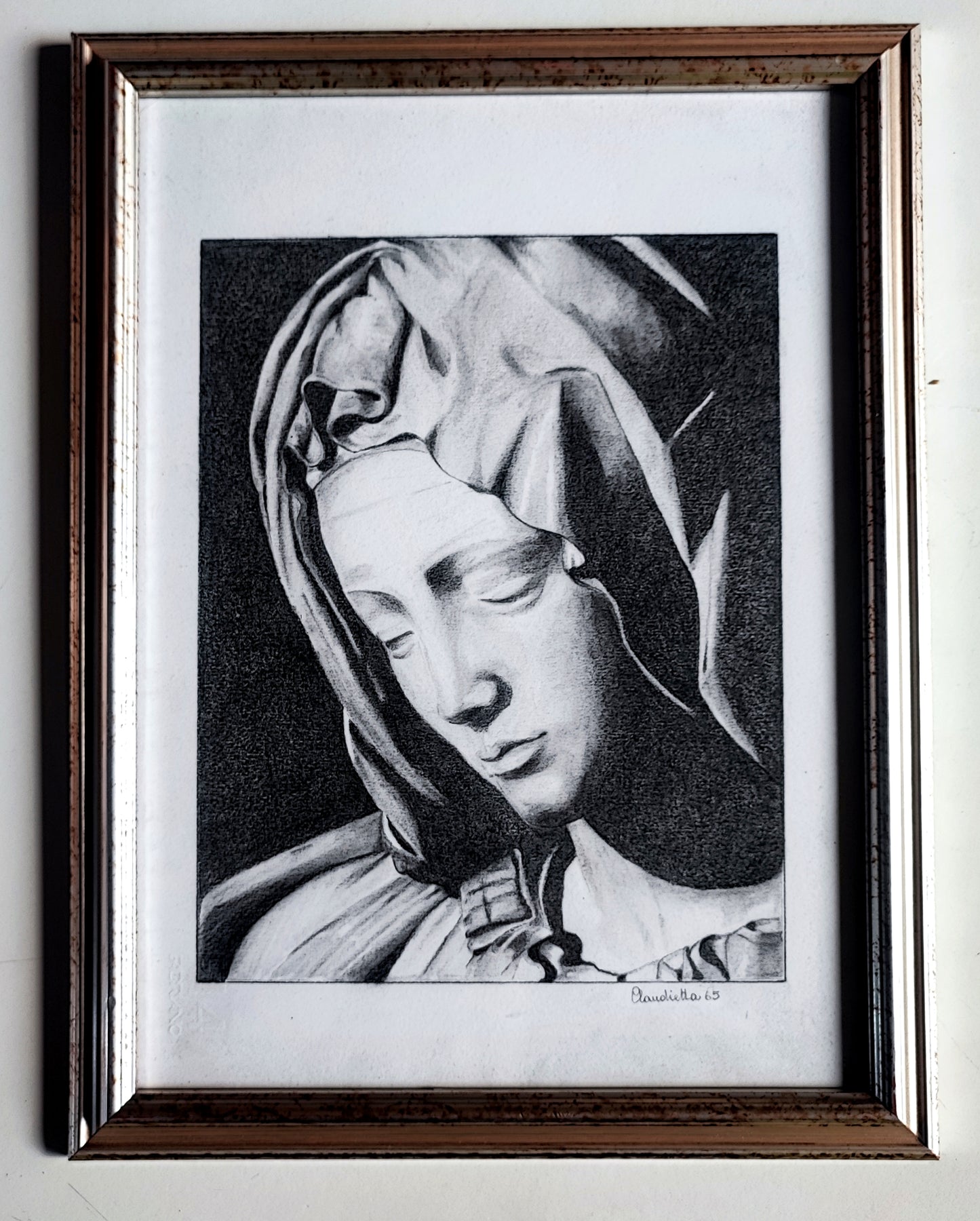 La Pietà di Michelangelo ( coppia - 2 di 2)
