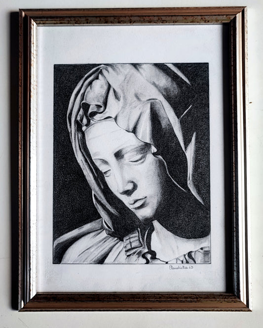 La Pietà di Michelangelo ( coppia - 2 di 2)